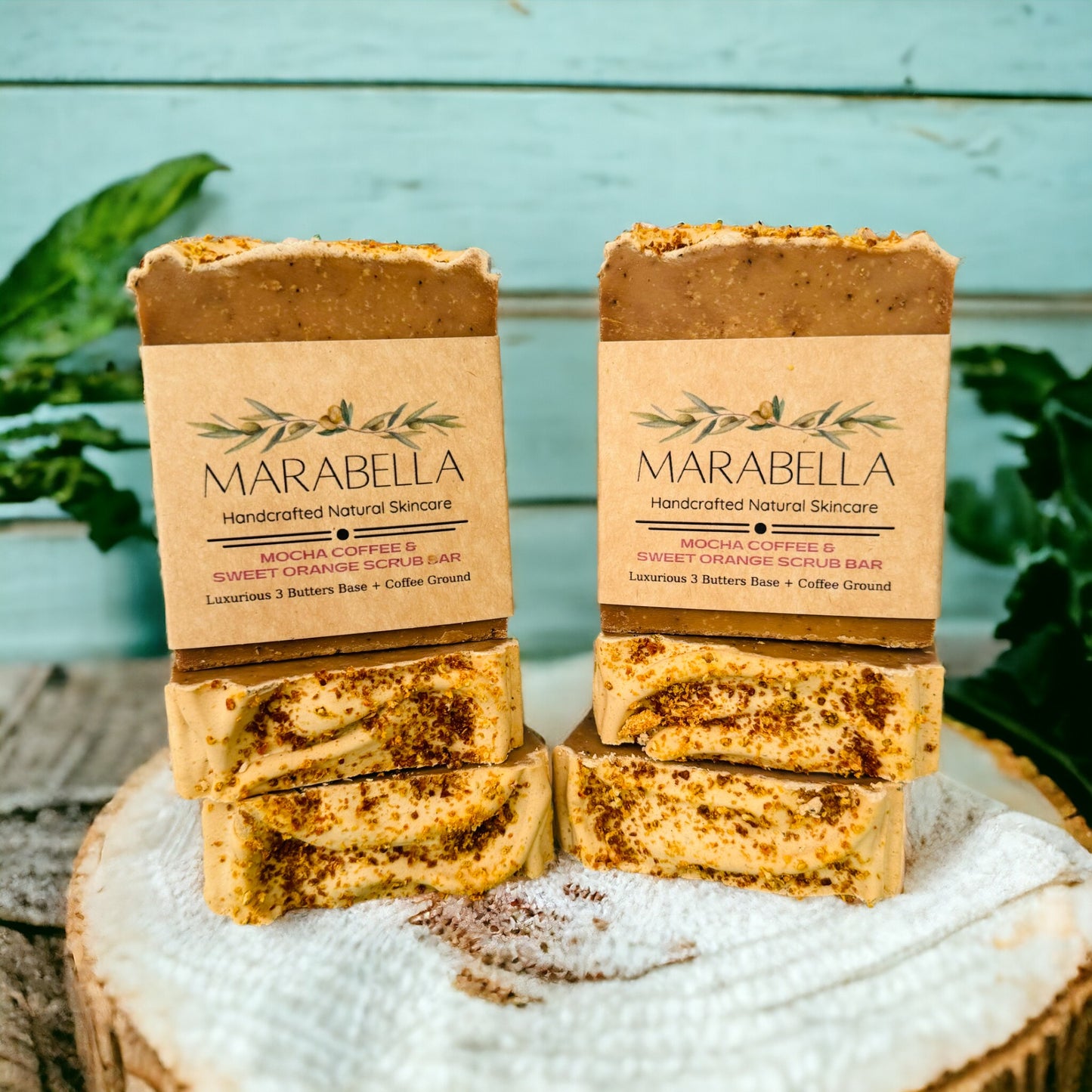Mocha Coffee & Tangerine Scrub Bar