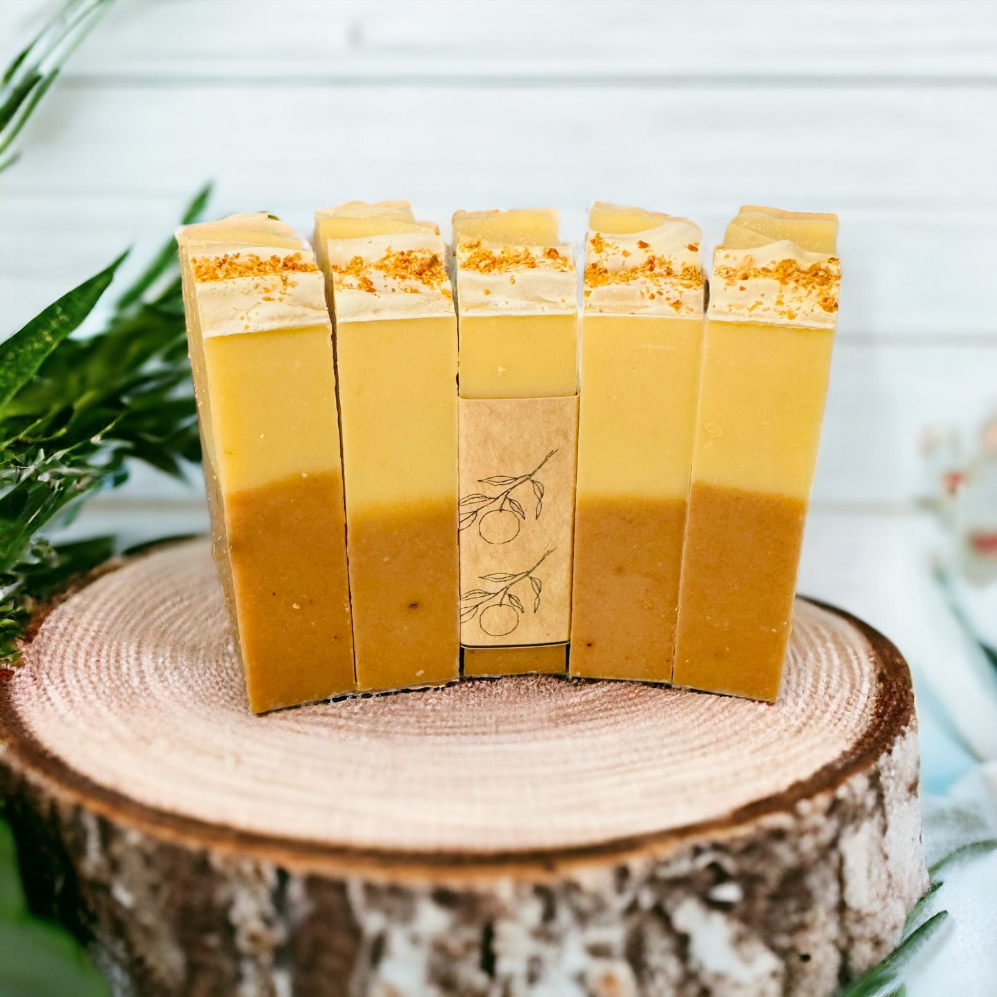 Sweet Orange and Peppermint Bar Soap