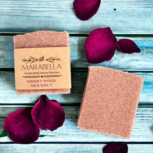 Sweet Rose Sea Salt Soap