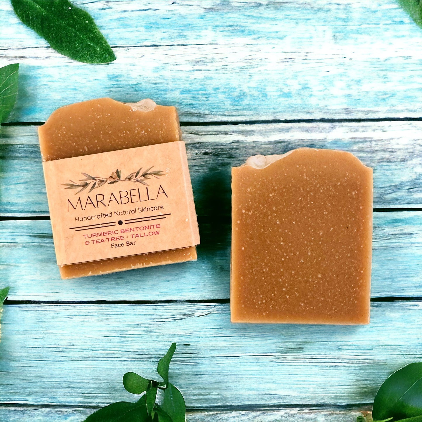 Infused Turmeric, Bentonite & Tea Tree – Face bar