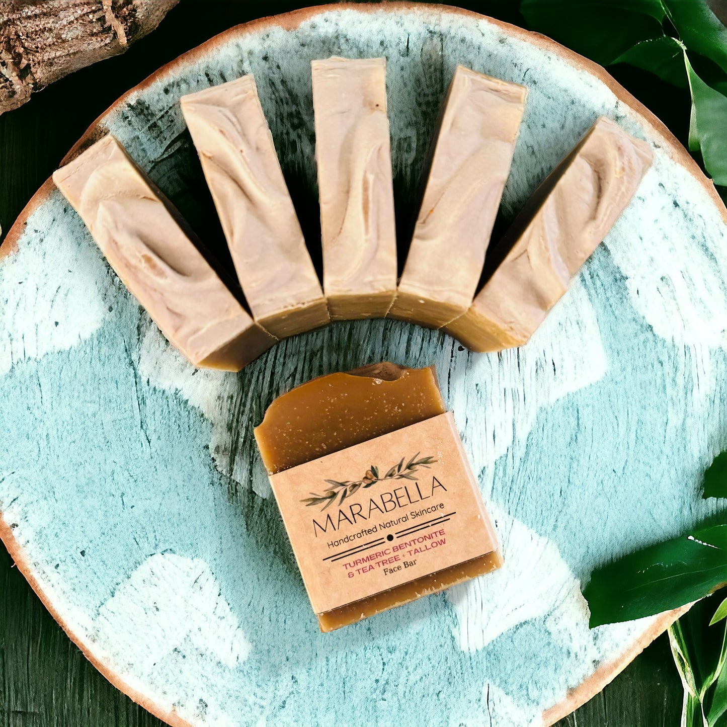 Infused Turmeric, Bentonite & Tea Tree – Face bar