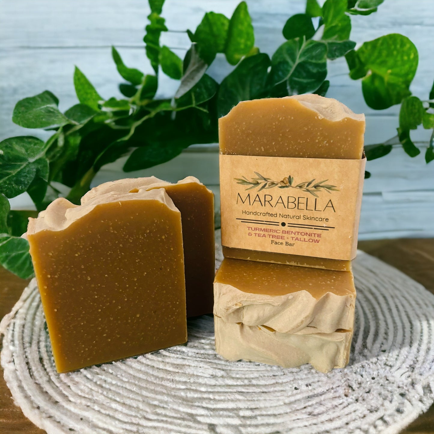 Infused Turmeric, Bentonite & Tea Tree – Face bar