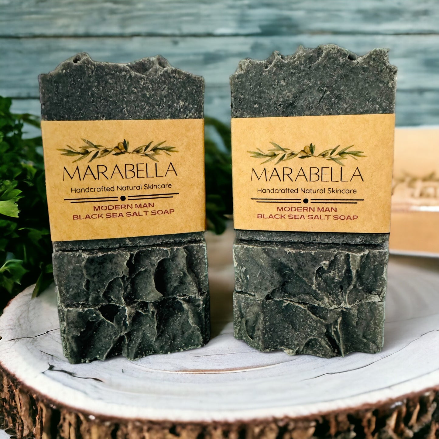 Modern Man - Black Hawaiian Sea Salt Soap